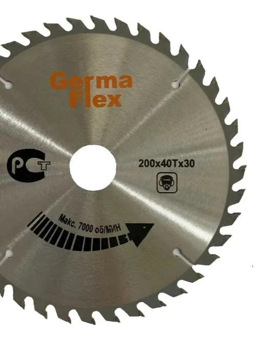 Диск пильный по дереву победитовый ф 200х40Тx30 мм. "PLEXPART"
