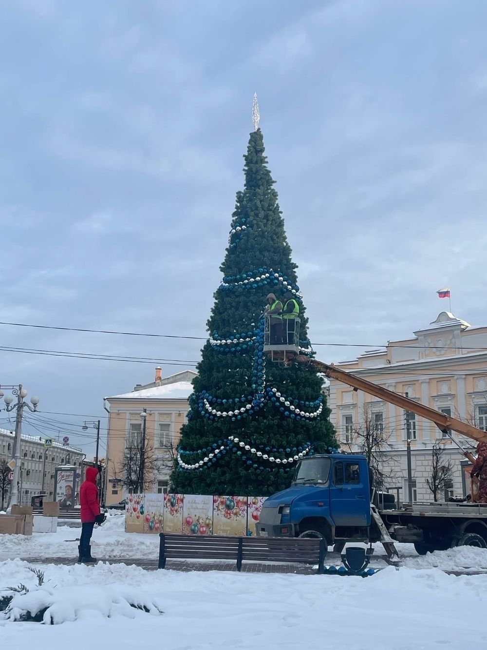 Большие Бусы из шаров