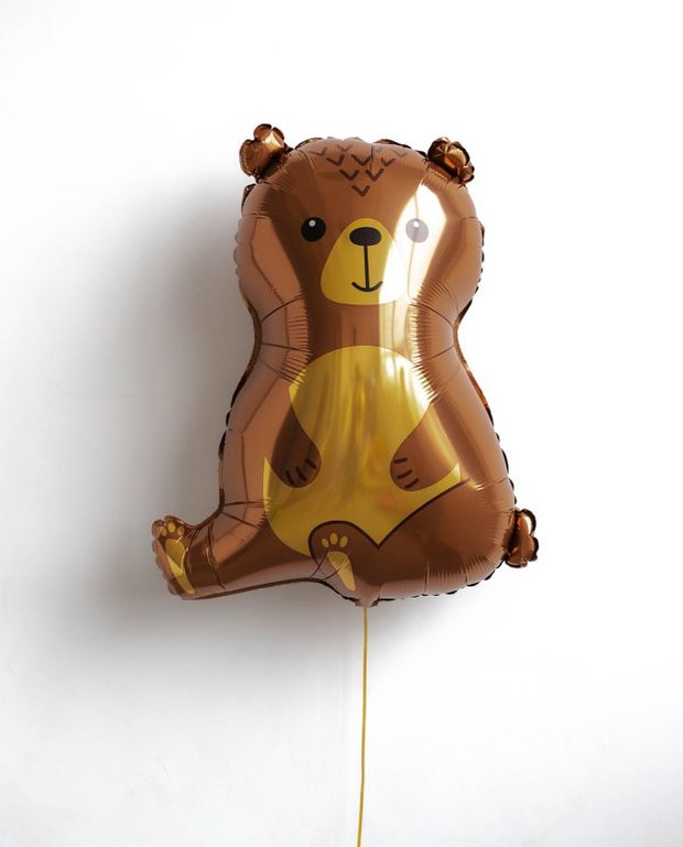 Фольгированный Шар "Лесной Медведь" (БГ-47)
