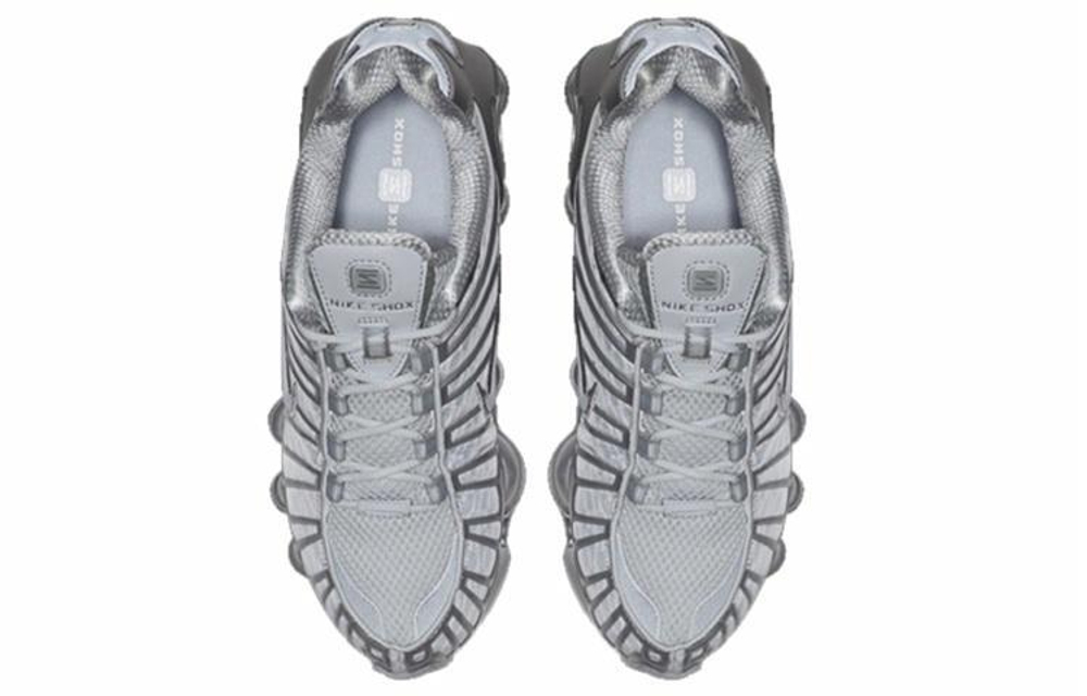Кроссовки Nike Shox Tl Pure Platinum (Женская размерная сетка)