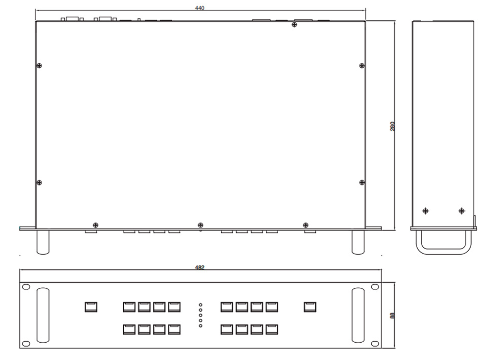 ECS-6216S Блок расширения контроллера системы