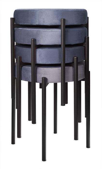 Комплект стульев-табуретов Bug серый Bradex Home FR 0551K