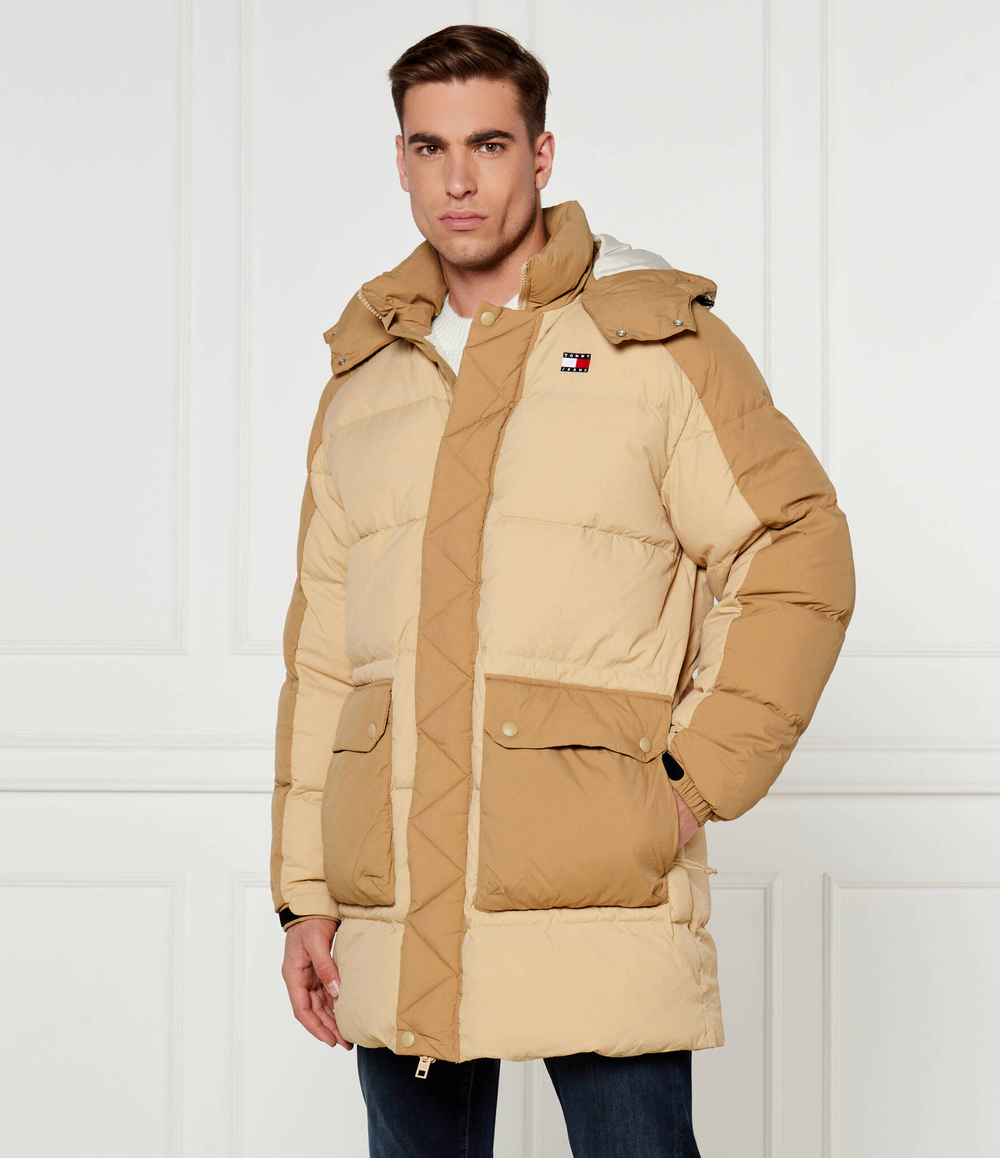 Пуховая куртка Tommy Jeans - бежевый(DM0DM19999)