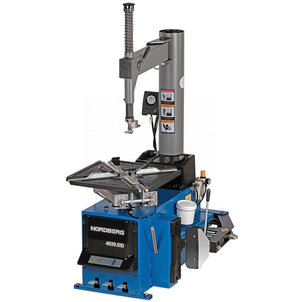 NORDBERG (4639,5ID(B) 380) Станок шиномонтажный полуавтомат, двухскоростной, стол с накладками, 380 В, синий