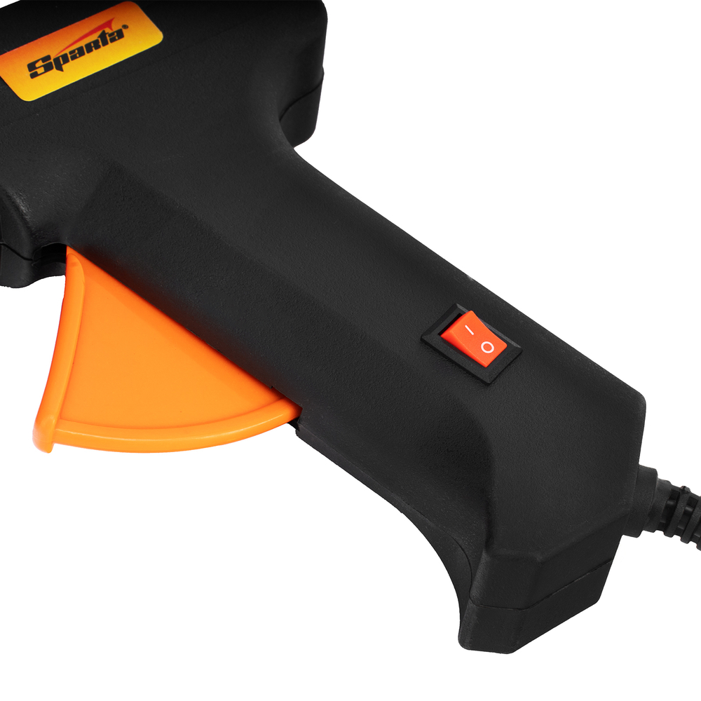 Набор клеевых пистолетов в кейсе, 7/11 мм, 20/100 Вт, 3/8 г./мин., выключатель// Sparta