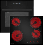 Комплект встраиваемой бытовой техники Maunfeld AEOD6063B + варочная панель AVCE594D2BK