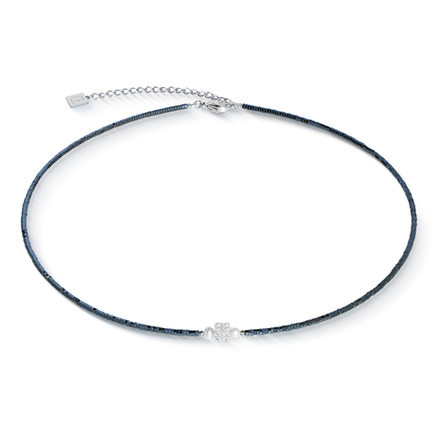 Колье Coeur de Lion Anthracite-Silver 1138/10-1224