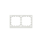 Рамка на 2 поста, KANT, белый песок