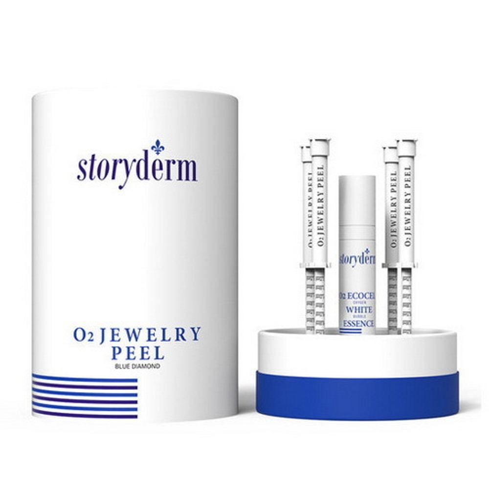 O2 Jewelry Peel Storyderm | Кислородный пилинг для сияния кожи с алмазной пудрой