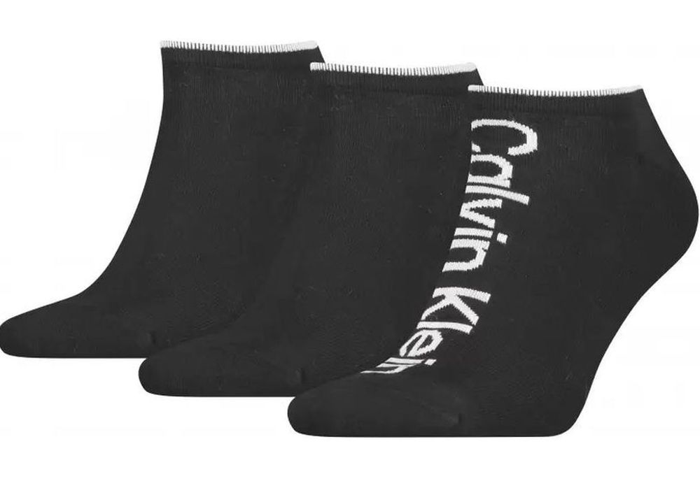 Носки теннисные Calvin Klein Sneaker Athleisure 3P - black