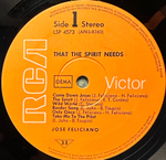 Jose Feliciano - That The Spirit Needs (Германия 1971г.)