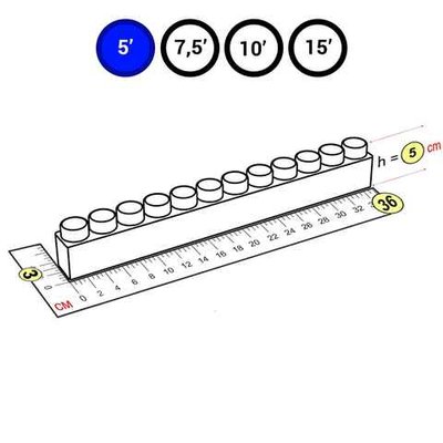 Балка синяя для GigaBloks Outdoor