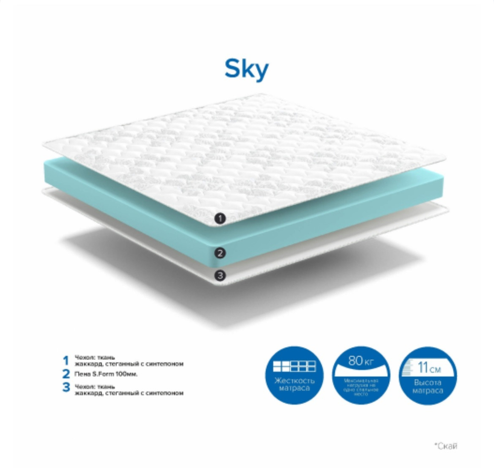 Матрас SKY 900х2000