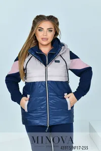 Костюм 17-255-синий-пудра Minova