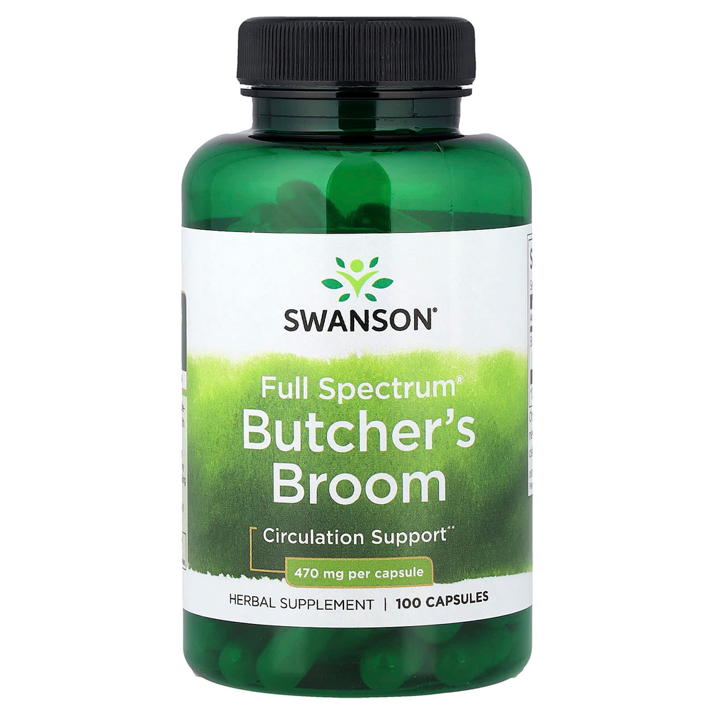 Swanson Vitamins, иглица колючая Full Spectrum®, 470 мг, 100 капсул
