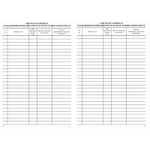 Журнал учета работы педагога дополнительного образования А4, 20л., на скрепке, блок газетный