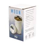 Термокружка Moon с дисплеем, 380мл, белый