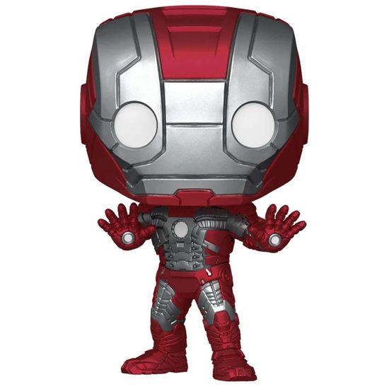 Фигурка Funko POP! Bobble Marvel Infinity Saga Iron Man 2 Iron Man (Mark 5) (1474) 83789 / Фигурка Фанко ПОП! по мотивам вселенной "Марвел", Железный человек