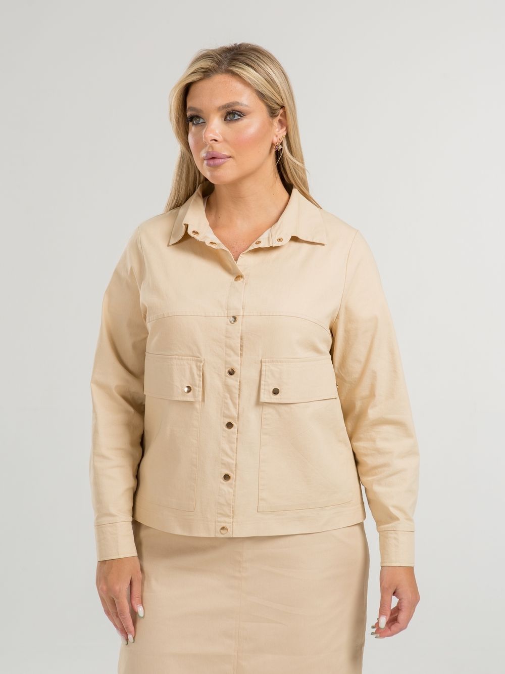 Жакет 1276 хаки Novita (Акция)