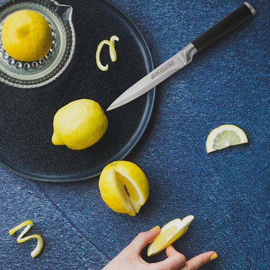 Нож кухонный универсальный из нержавеющей стали Kamille КМ-5193 (лезвие 12 см, рукоятка 11,5 см)