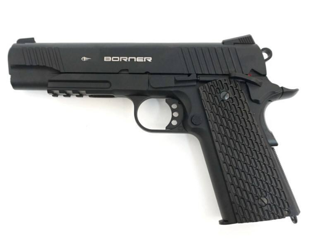 Пистолет пневматический BORNER KMB77 (blowback), кал. 4,5 мм