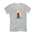 Футболка "Алабай обедает"