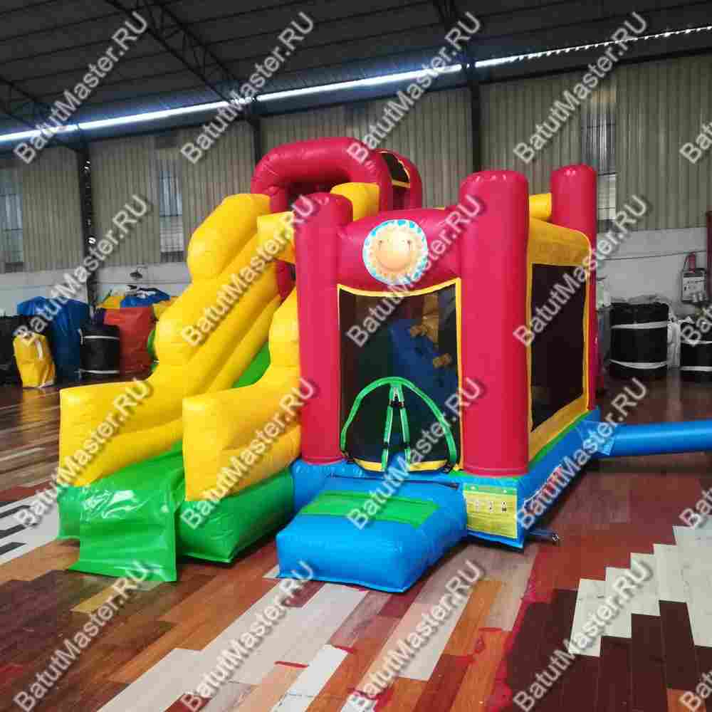 Надувной батут "Мини-замок" 3.6*3*2.4 м