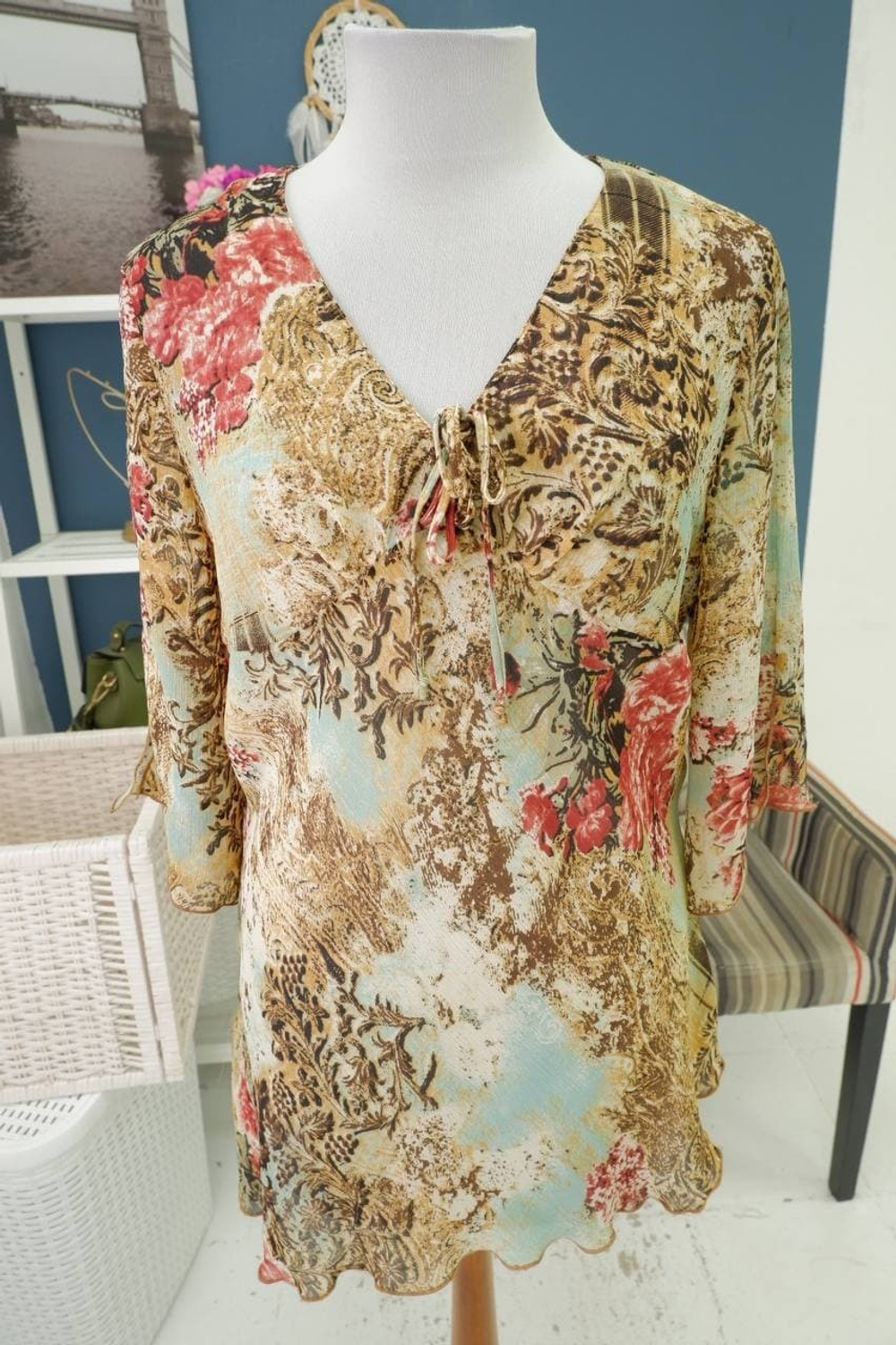 Блузка легкая 48 размер