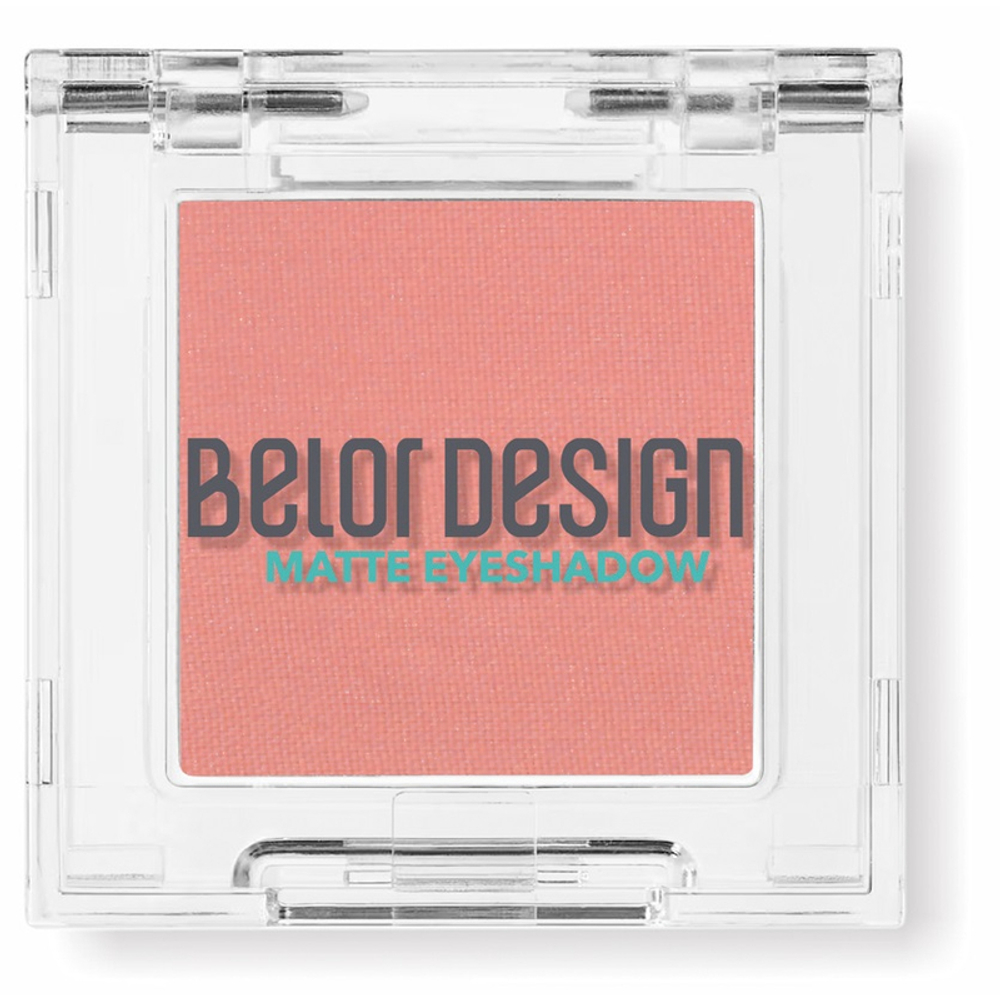 BelorDesign Тени для век Матовые тон 107 (Персиковый)