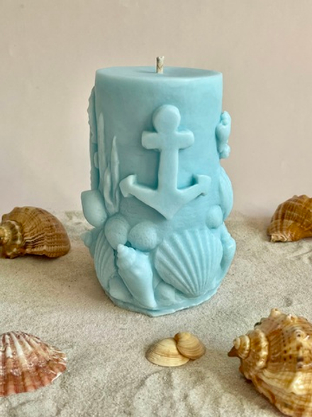 Свеча Морские глубины, 500 г