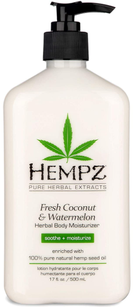 Hempz Fresh Coconut &amp; Watermelon Herbal Body Moisturiser молочко для тела 500мл