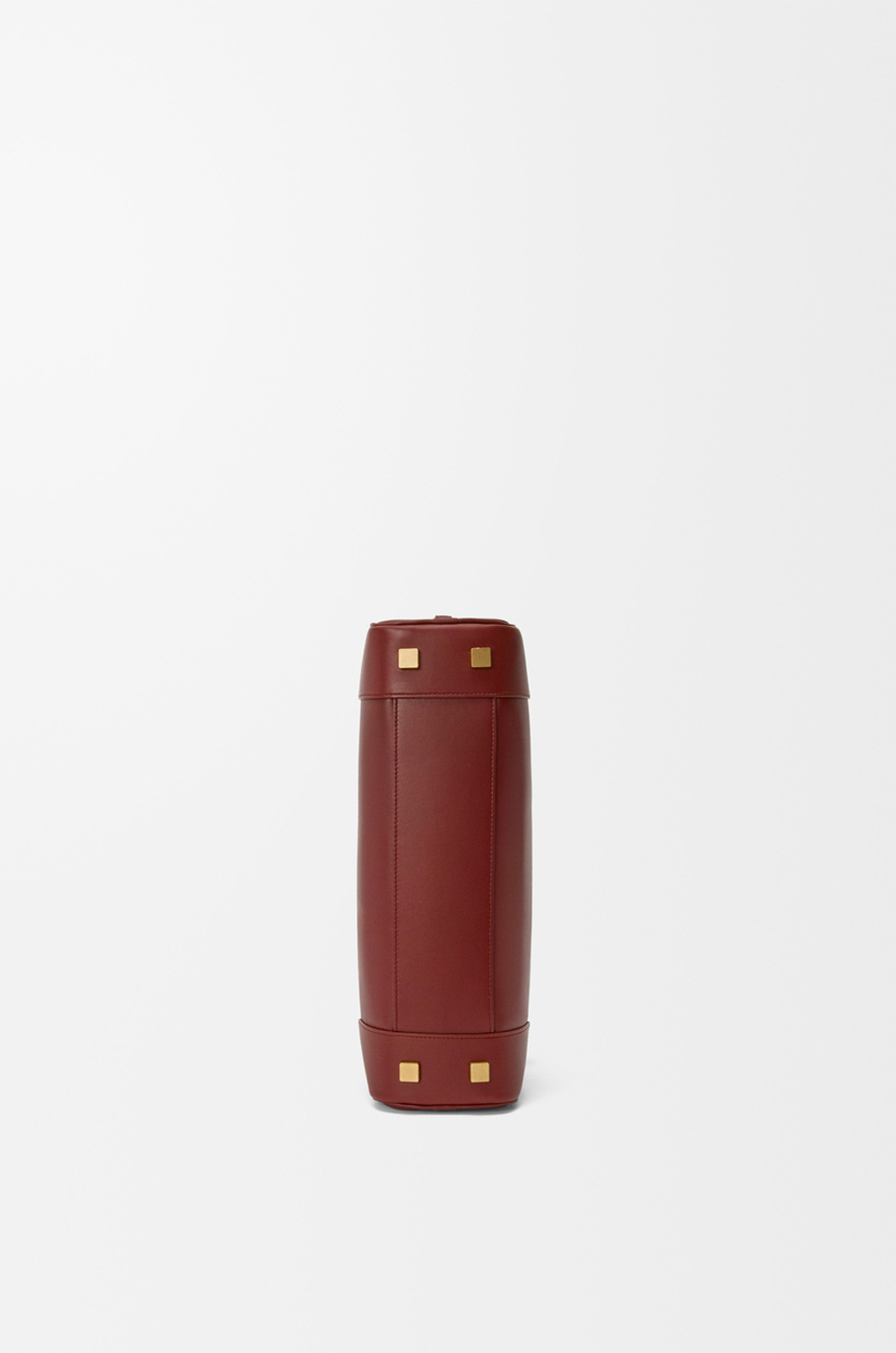 Loewe Укороченная сумка Amazona 31 из блестящей телячьей кожи, красное дерево