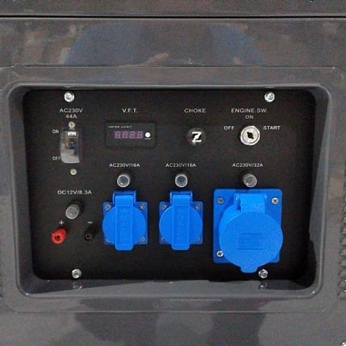Генератор бензиновый Zongshen QB 12000 E 1T90DFQ11