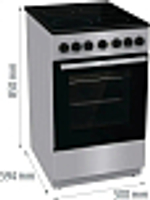 Электрическая плита Gorenje GEC5B60SG