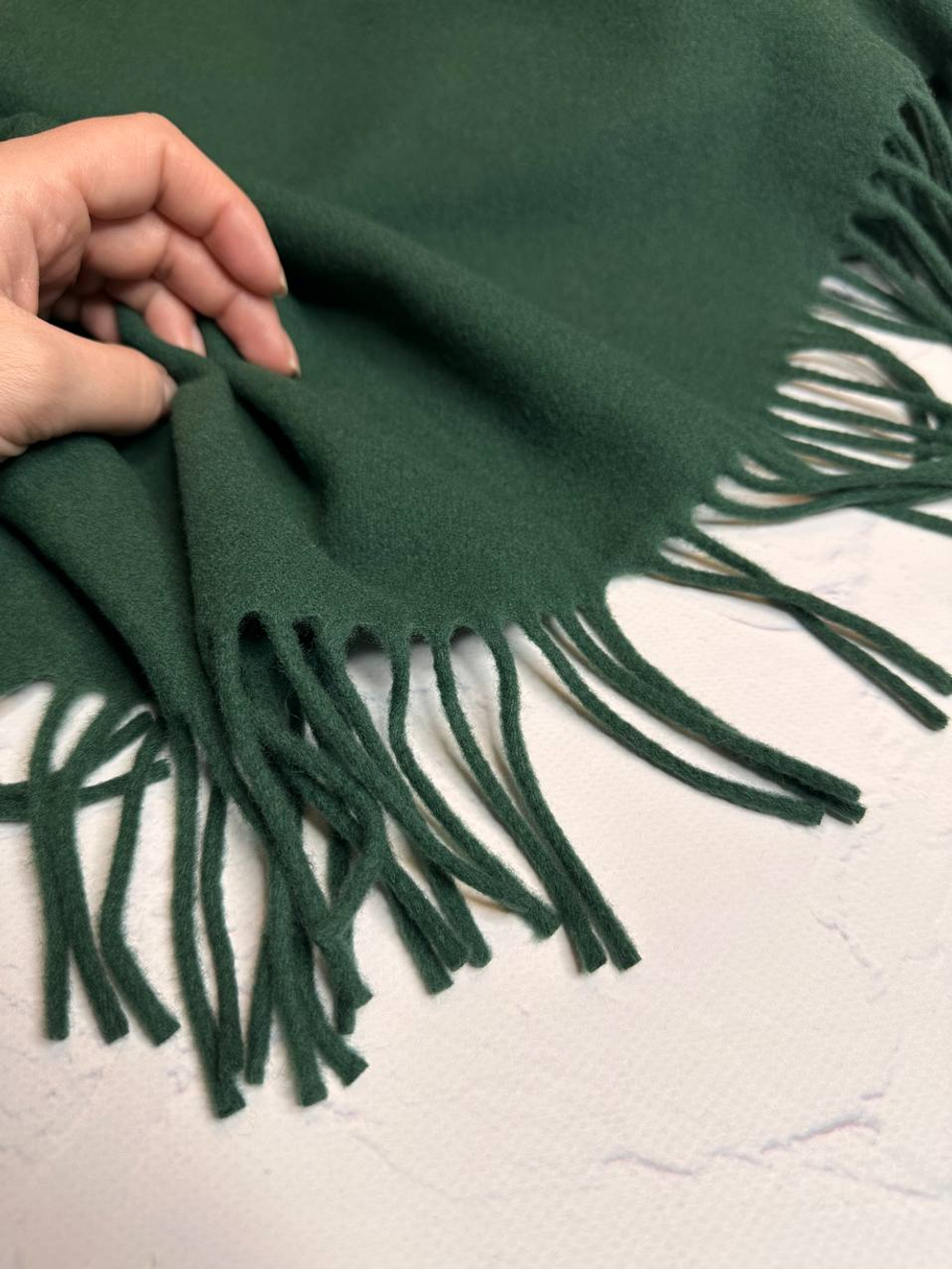 Шарф шерстяной с добавлением ангоры (PIACENZA, 180*30, 85%шерсть/15%ангора, 244 гр/м2)