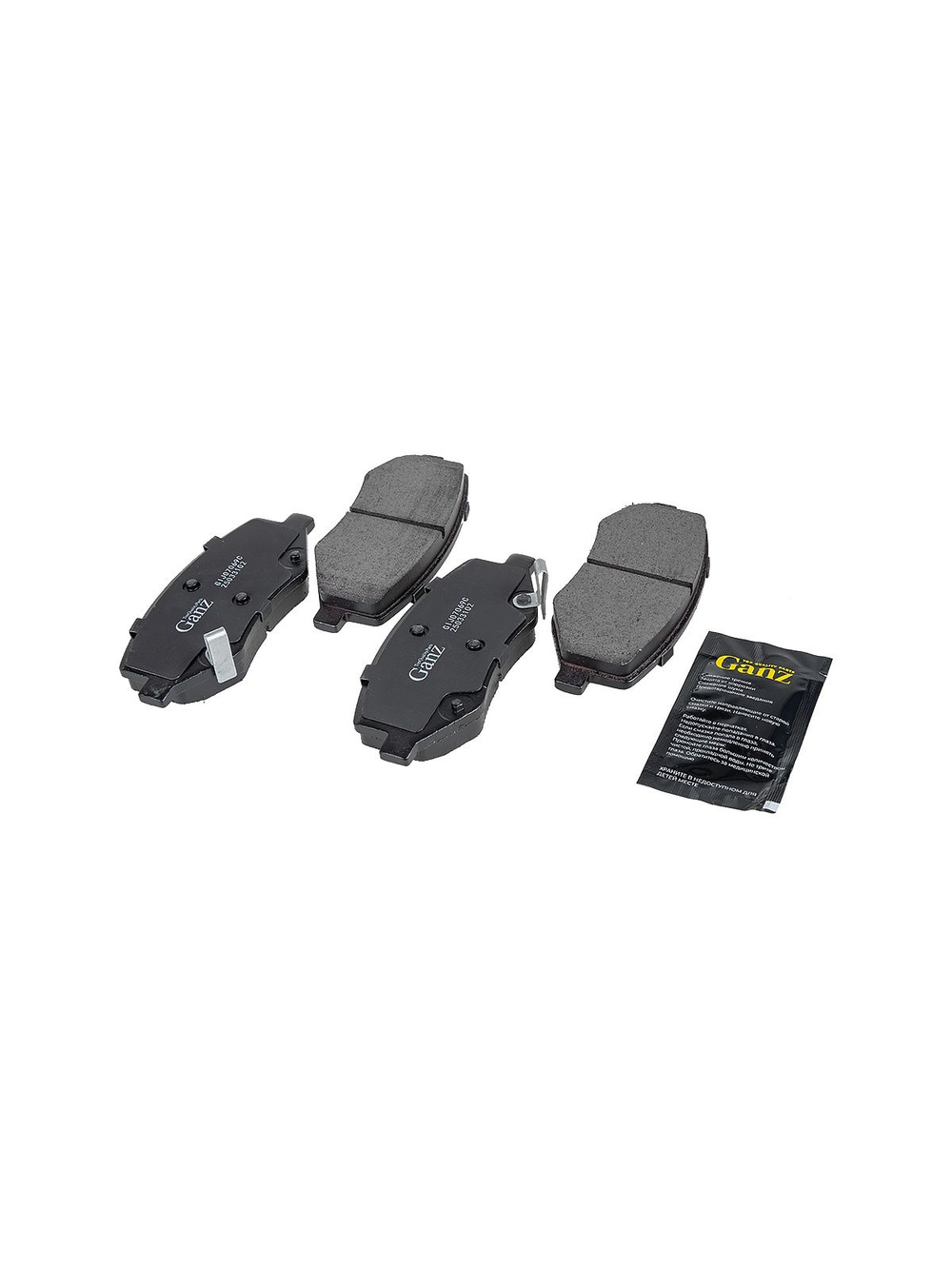 Колодки тормозные передние PRO-Line Ceramic для JAC JS4 / МОСКВИЧ 3 GANZ GIJ07069C
