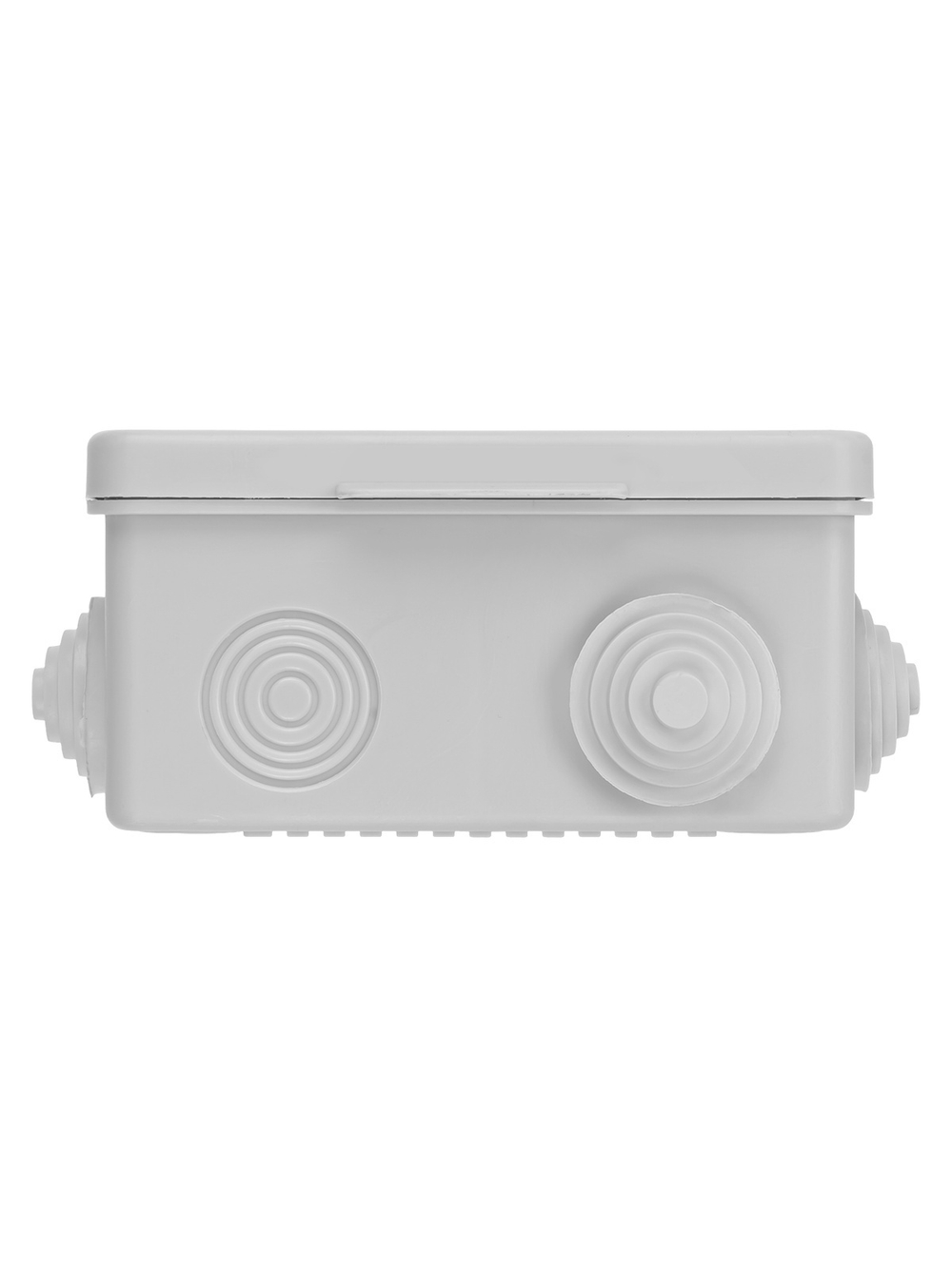 Распаячная коробка ОП 100х100х55мм, крышка, IP54, 8вх. TDM SQ1401-0113