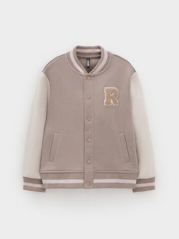 жакет  для мальчика  КР 302678/коричневый к624