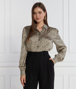 Сатиновая рубашка Liu Jo - бежевый(MF3331 T5958)