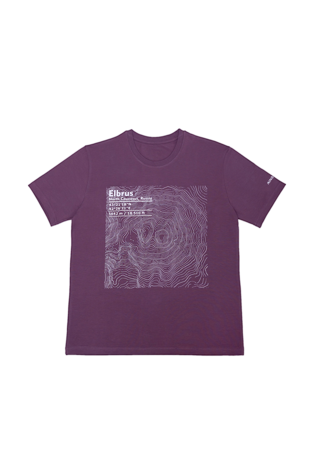 Футболка "Карта Эльбруса"