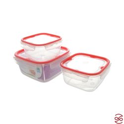 Набор контейнеров Ucsan Plastic 0,4/0,7/1,3 л (3 шт)