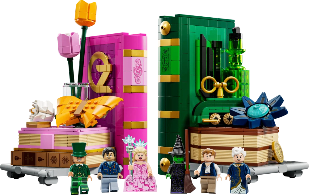 Конструктор LEGO Wicked 75691 Glinda & Elphaba Bookends