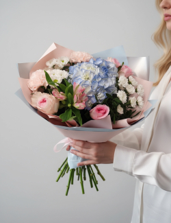 Букет Голубые небеса