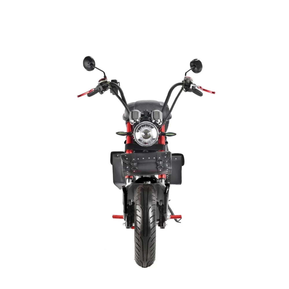 Электроскутер Citycoco WHITE SIBERIA Wild Wheel 3950W Черный