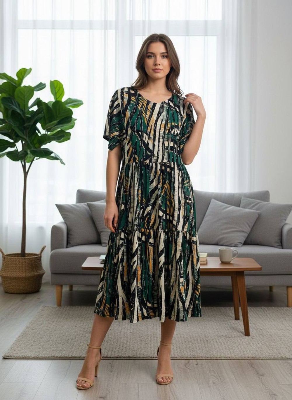 ПЛАТЬЕ ВОЛНА 2 ///Расцветки моделей обновляются каждую неделю. ОСТАВЛЯЕМ ЗА СОБОЙ ПРАВО отправить расцветку, которая есть на складе.