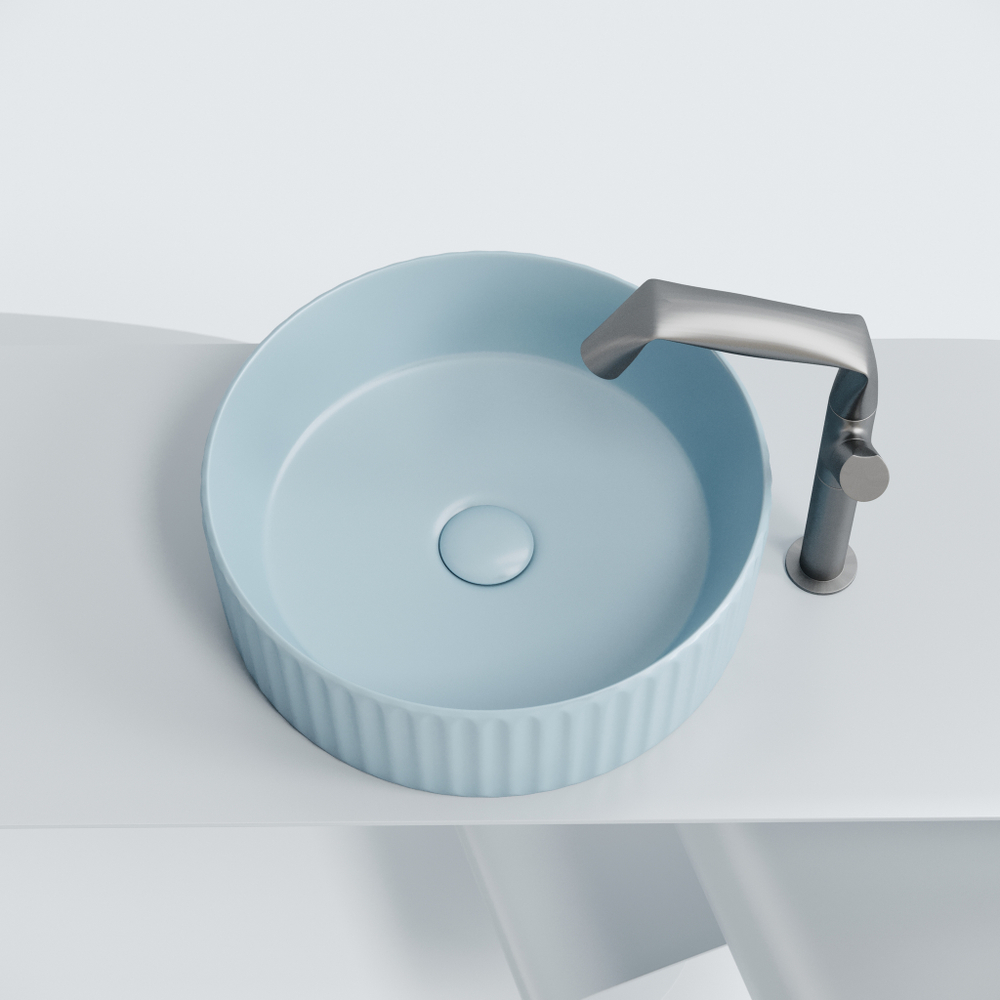 Рукомойник Ceramica Nova Element 36, см CN6057ML голубой матовый