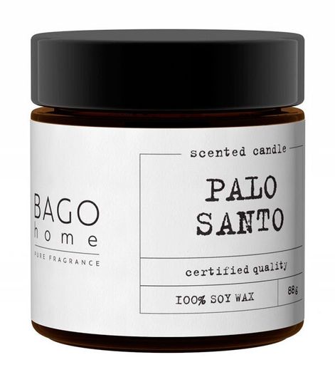 Пало санто, ароматическая свеча, Bago home