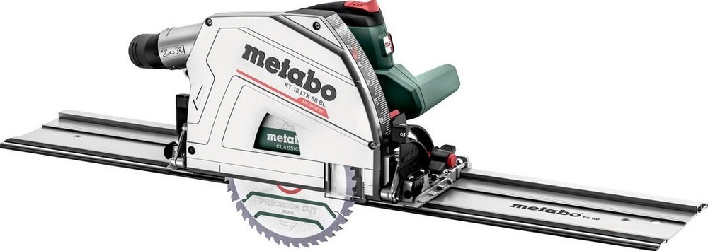 Пила циркулярная аккумуляторная METABO KT 18 LTX 66 BL 2х5.5 Ач 601866660