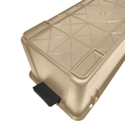 Ящик экспедиционный IRIS RV BOX 600, 40 литров 61,5x37,5x33 см. Бежевый