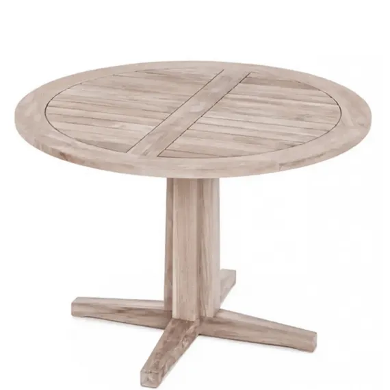 Обеденный стол Texel, Ø90 см, массив акации